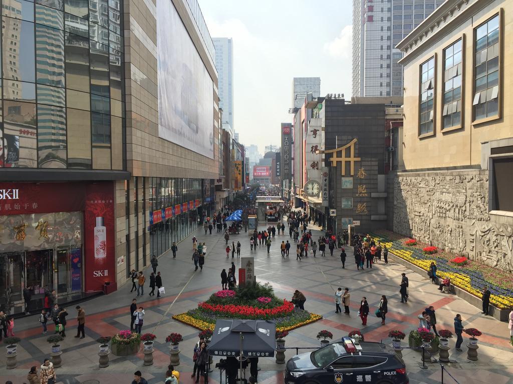 7Days Inn Niuwangmiao Metro Station Chengdu Bagian luar foto